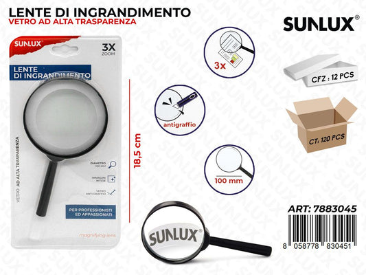 Lente di Ingrandimento 3X 18.5CM