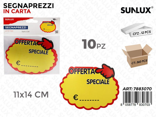 SEGNAPREZZI 11*14CM 250GR 10PCS/ PZ DA 12**