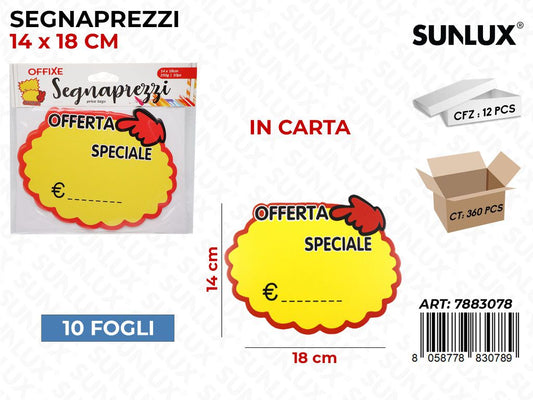 SEGNAPREZZI 14*18CM 250GR 10PCS/ PZ DA 12**