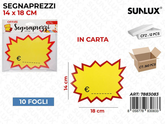 SEGNAPREZZI 14*18CM 250GR 10PCS/ PZ DA 12**