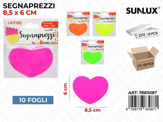 SEGNAPREZZI COL. ASS. 8.5*6CM 250GR 10PCS/ PZ DA 12**