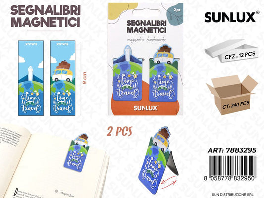 SEGNALIBRI MAGNETICI 2PCS ASS. 9CM /PZ DA 12**