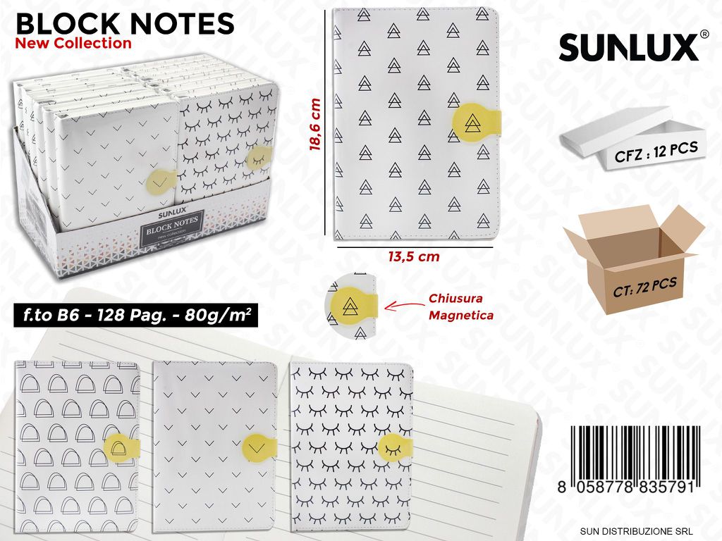 Block Notes Fant. Ass. F.to B6 128PAG.