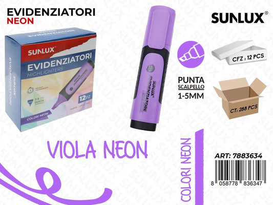 Evidenziatore Viola Neon 1-5MM