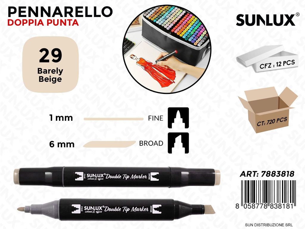 Double Tip Marker N.29 Barely Beige