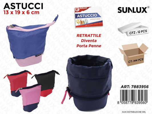 ASTUCCIO- P.PENNA  BICOLOR 13*19*6CM /PZ DA 12**