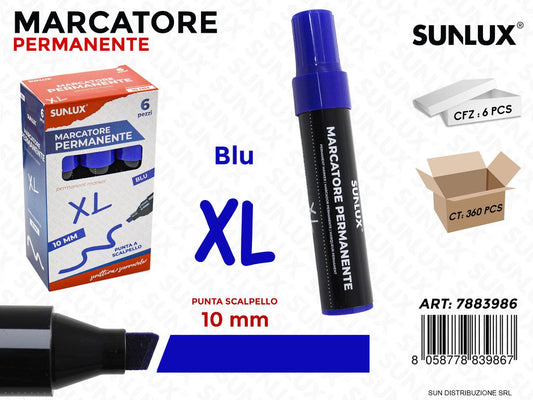 Marcatore Permanente Blu Xl 10MM