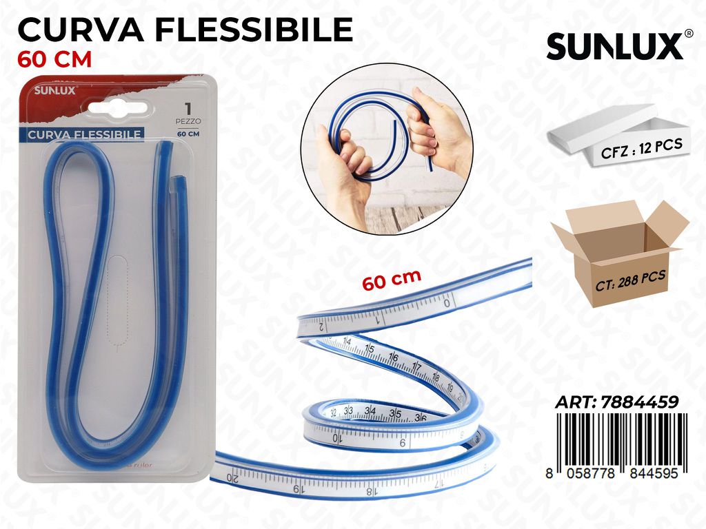 Sunlux Curva Flessibile 60CM