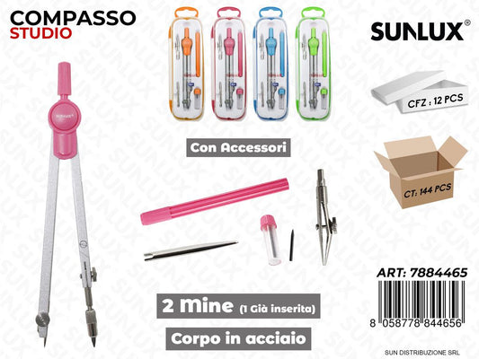Compasso Studio 5PCS 140MM Col. Ass.