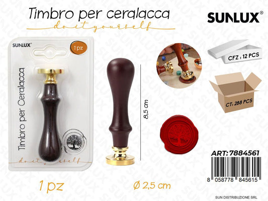 Timbro per Ceralacca Albero D.2.5*8.5CM