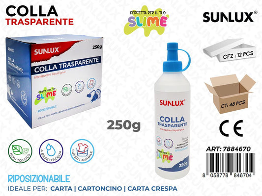 Sunlux Colla Trasp. 250GR