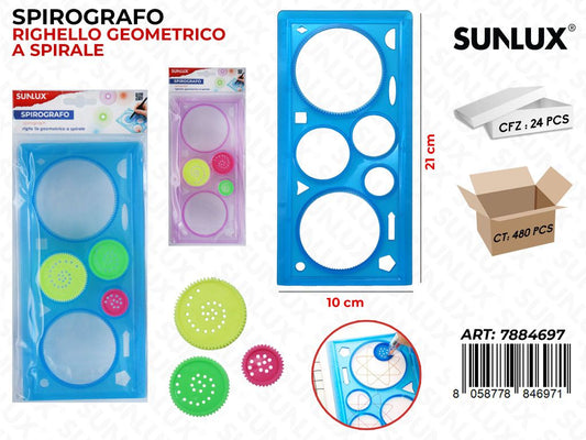 Sunlux Spirografo 10*21CM