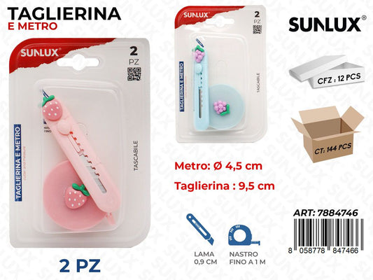 Taglierina E Metro Ass. 2 Pcs