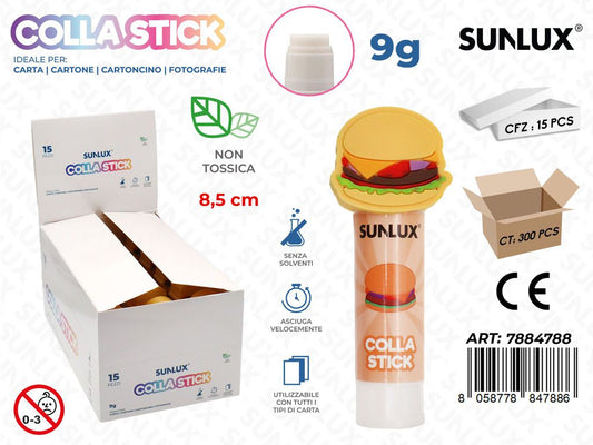 Sunlux Colla Stick Hamburger 9GR. 8.5CM