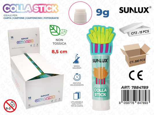 Sunlux Colla Stick Patatine 9GR. 8.5CM