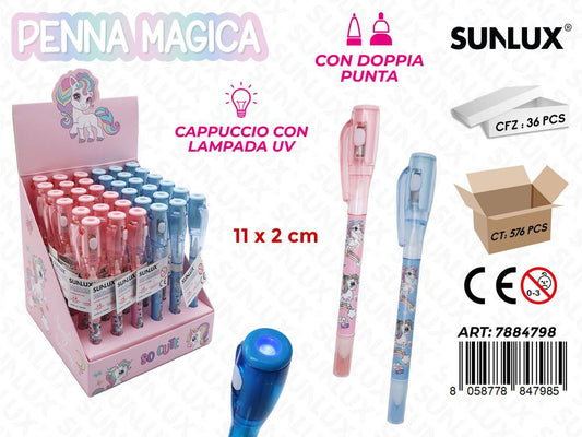 Penna Magica Unicorno Ass. 11*2Cm