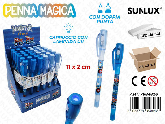 Penna Magica M.Truck Ass. 11*2Cm