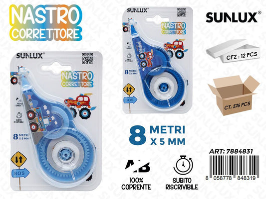 Nastro Correttore M.Truck Ass. 8Mt*5Mm