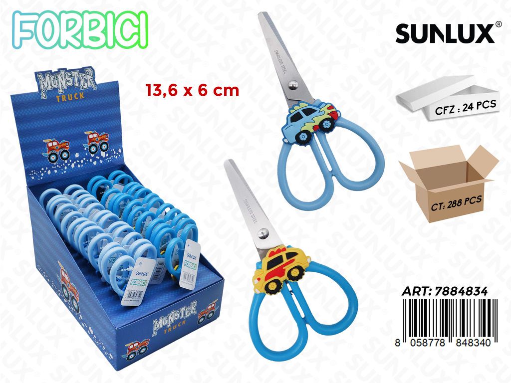 Forbici M.Truck Ass. 13.6*6Cm