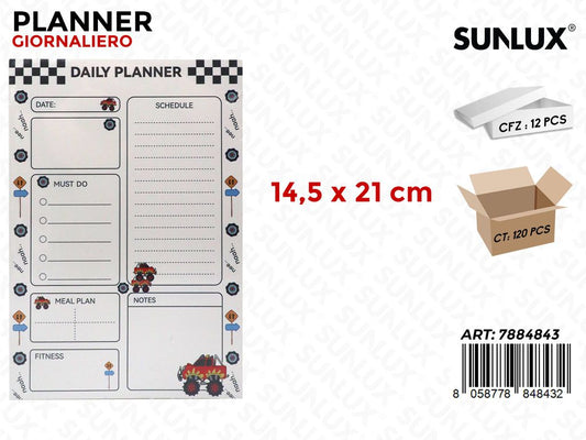 Planner Giornaliero M.Truck 14.5*21Cm
