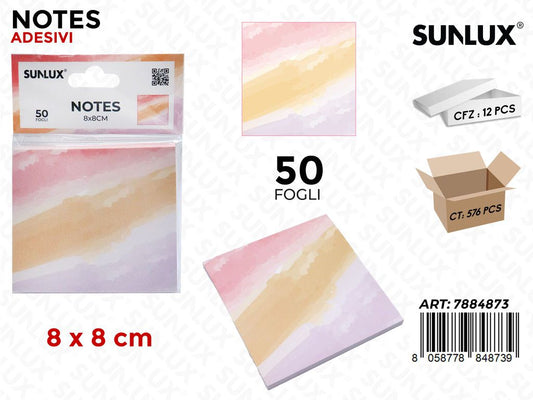 Sunlux Notes Adv 50F 8*8CM
