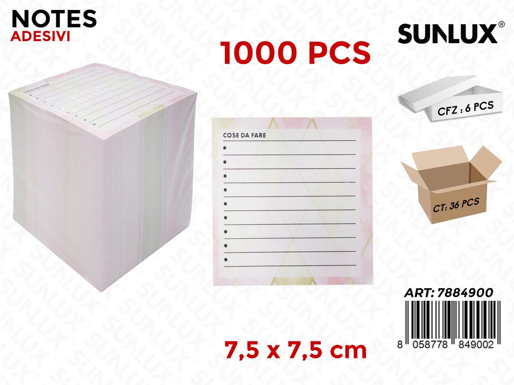 NOTES ADV 1000F 7.5*7.5CM