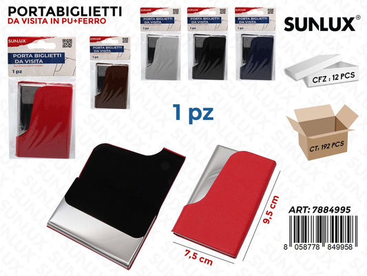 Sunlux Porta Biglietti da Visita 7.5*9.5CM