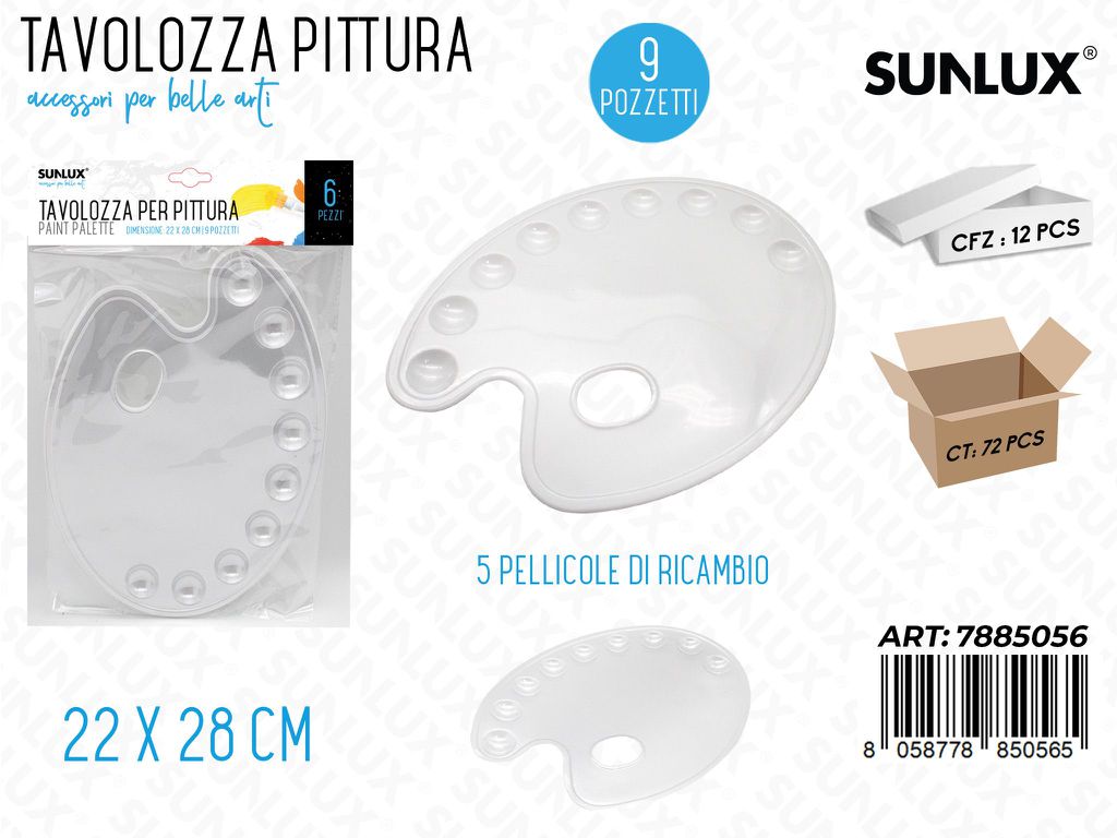 Tavolozza Colori -5PCS Gratis 22*28CM