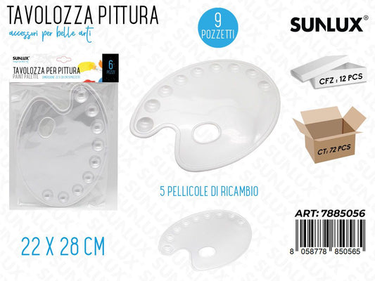 Tavolozza Colori -5PCS Gratis 22*28CM