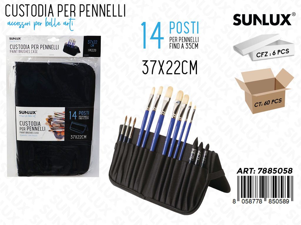 Custodia per Pennelli 37*22 Cm