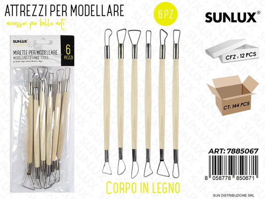 Mirette per Modellare 6PCS Ass. 21CM