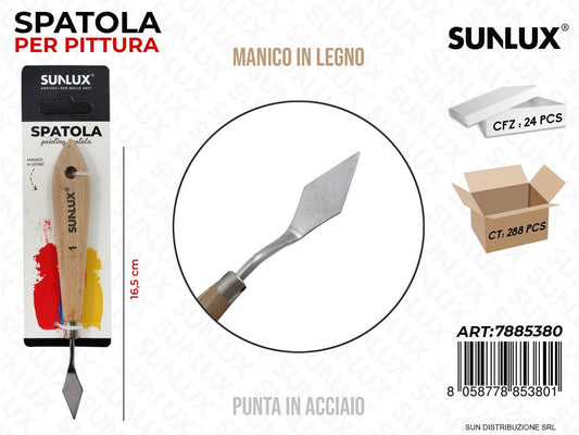 Spatola per Pittura N.1 Acciaio 16.5CM