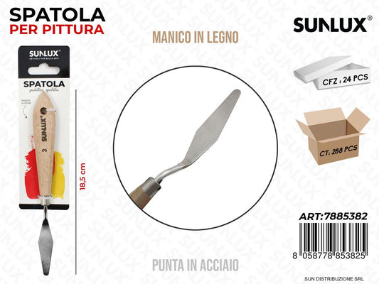 Spatola per Pittura N.3 Acciaio 18.5CM