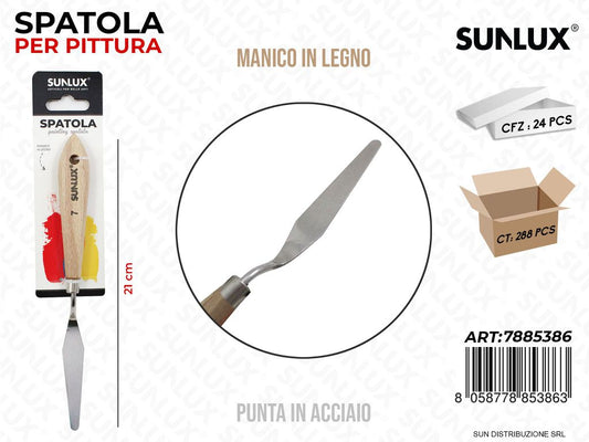 Spatola per Pittura N.7 Acciaio 21CM