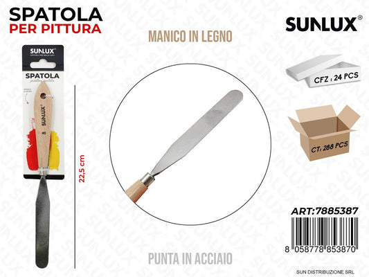 Spatola per Pittura N.8 Acciaio 22.5CM