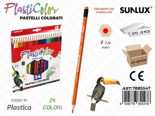 Plasticolor 24COL. Ass. D.2.6MM