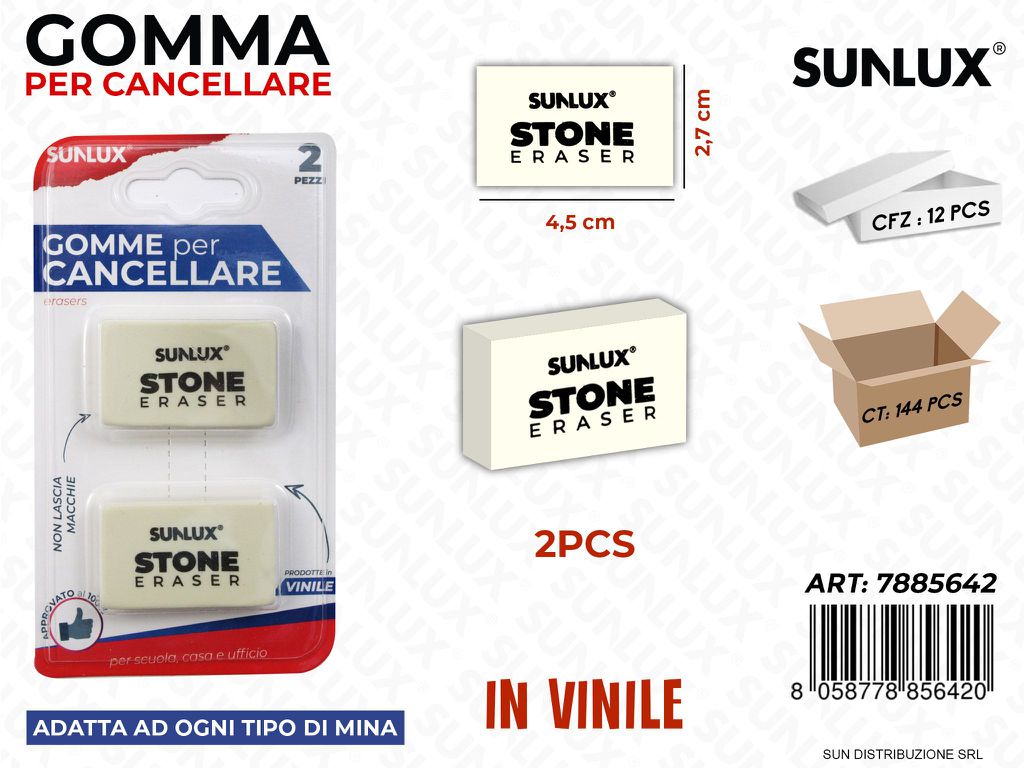Gomma per Cancellare 2PCS 4.5*2.7CM