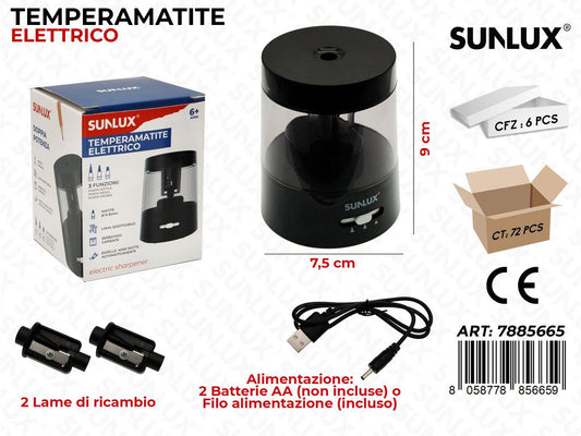 Sunlux Temperamatite Elettrico 7.5*9CM