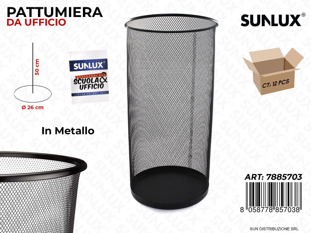 Pattumiera da Ufficio D.26*50CM