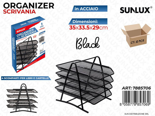 Organizer da Scrivania 4SCOMP. 35*33.5*29CM