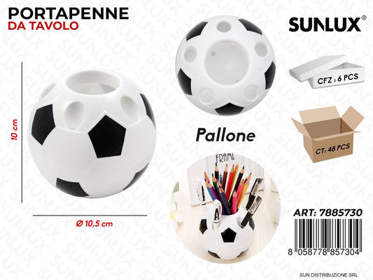 Portapenne Pallone 6SCOMP. D.10.5*10 Cm