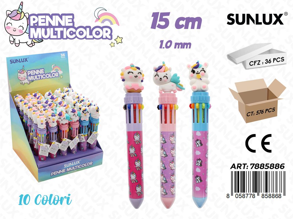 Penne Multicolor Ass. 1.0Mm