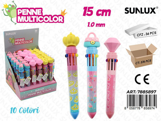 Penne Multicolor Ass. 1.0Mm
