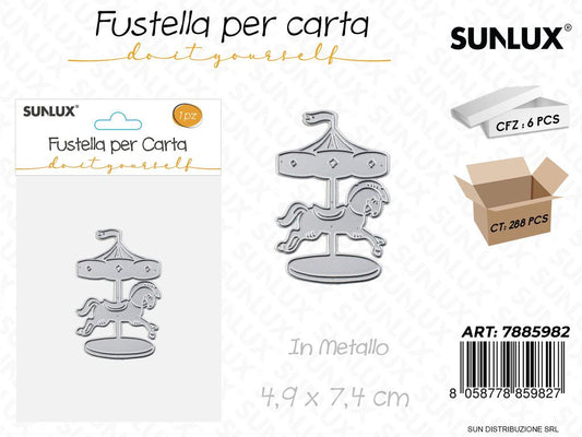 Fustelle per Carta in Metallo 4.9*7.4CM