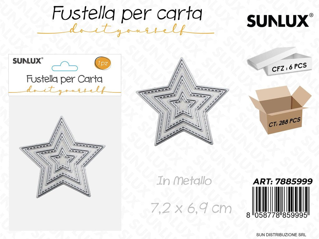 Fustelle per Carta in Metallo 7.2*6.9CM