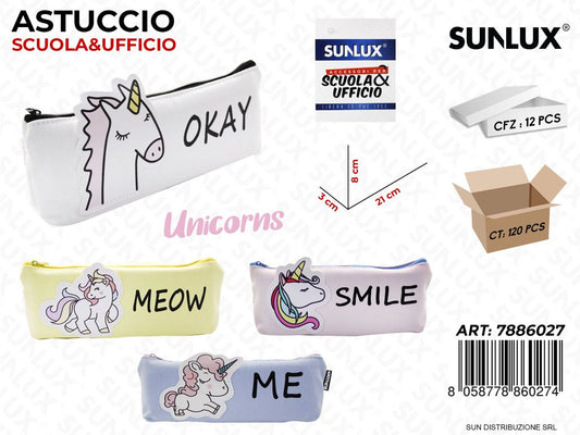 ASTUCCIO UNICORN COL. ASS. 21*8*3CM /PZ DA 12**
