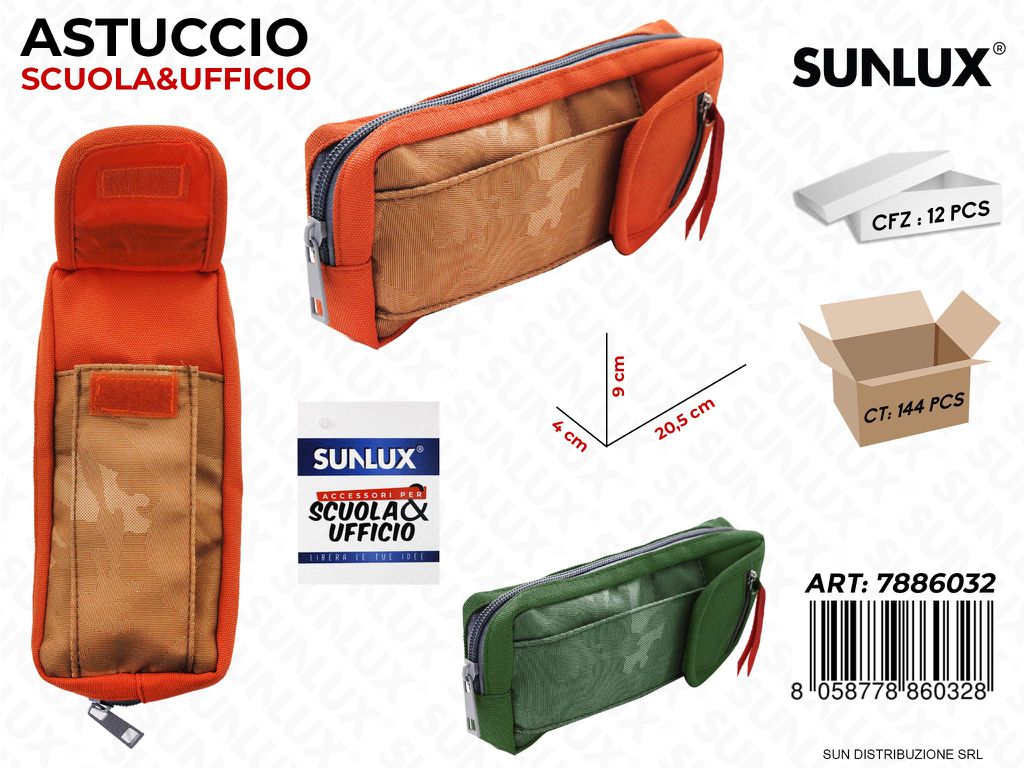 ASTUCCIO SCUOLA UFFICIO COL. ASS. 20.5*9*4CM /PZ DA 12**