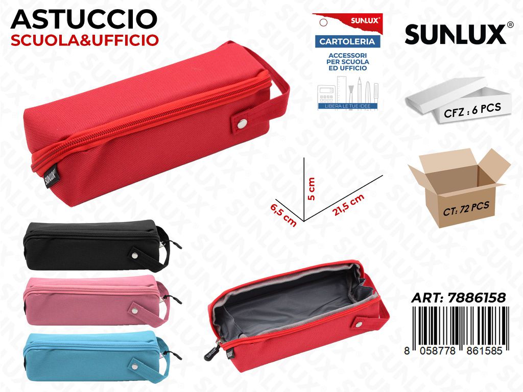 ASTUCCIO COL. ASS. 21.5*5*6.5CM /PZ DA 6**