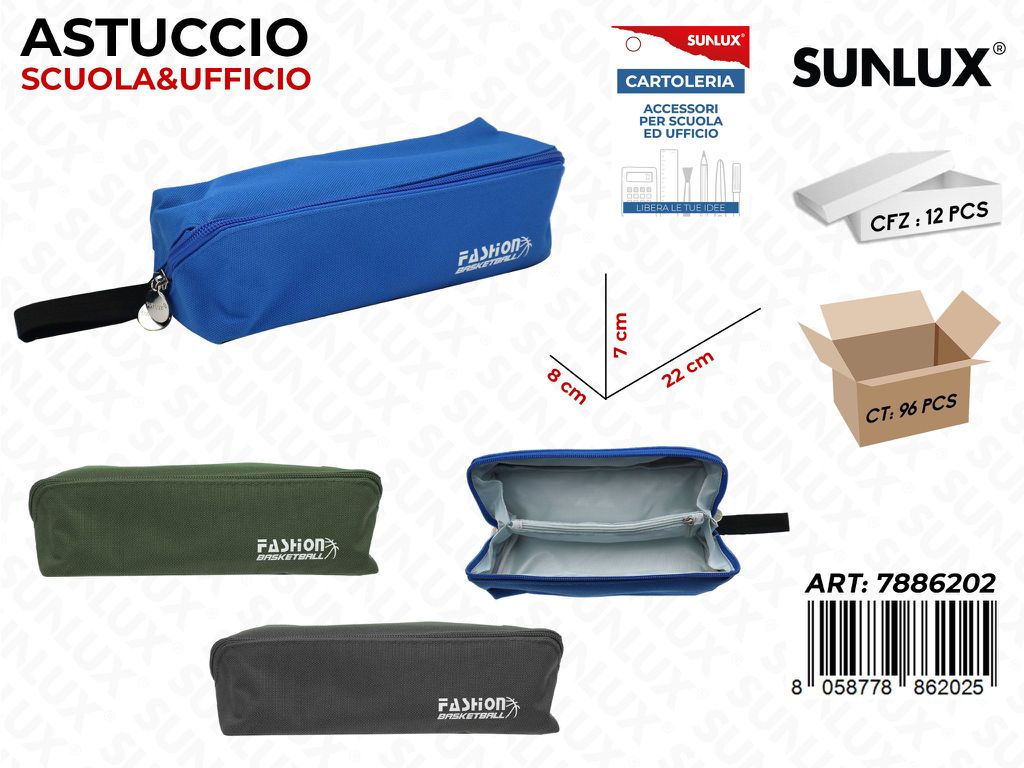 ASTUCCIO COL. ASS. 22*7*8CM / PZ DA 12**