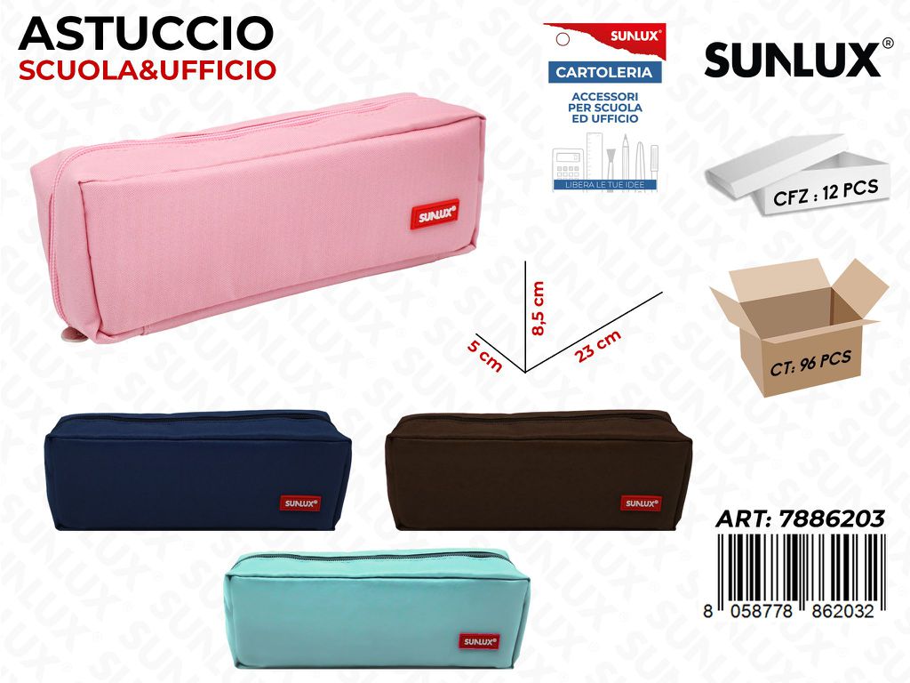 ASTUCCIO COL. ASS. 23*8.5*5CM / PZ DA 12**